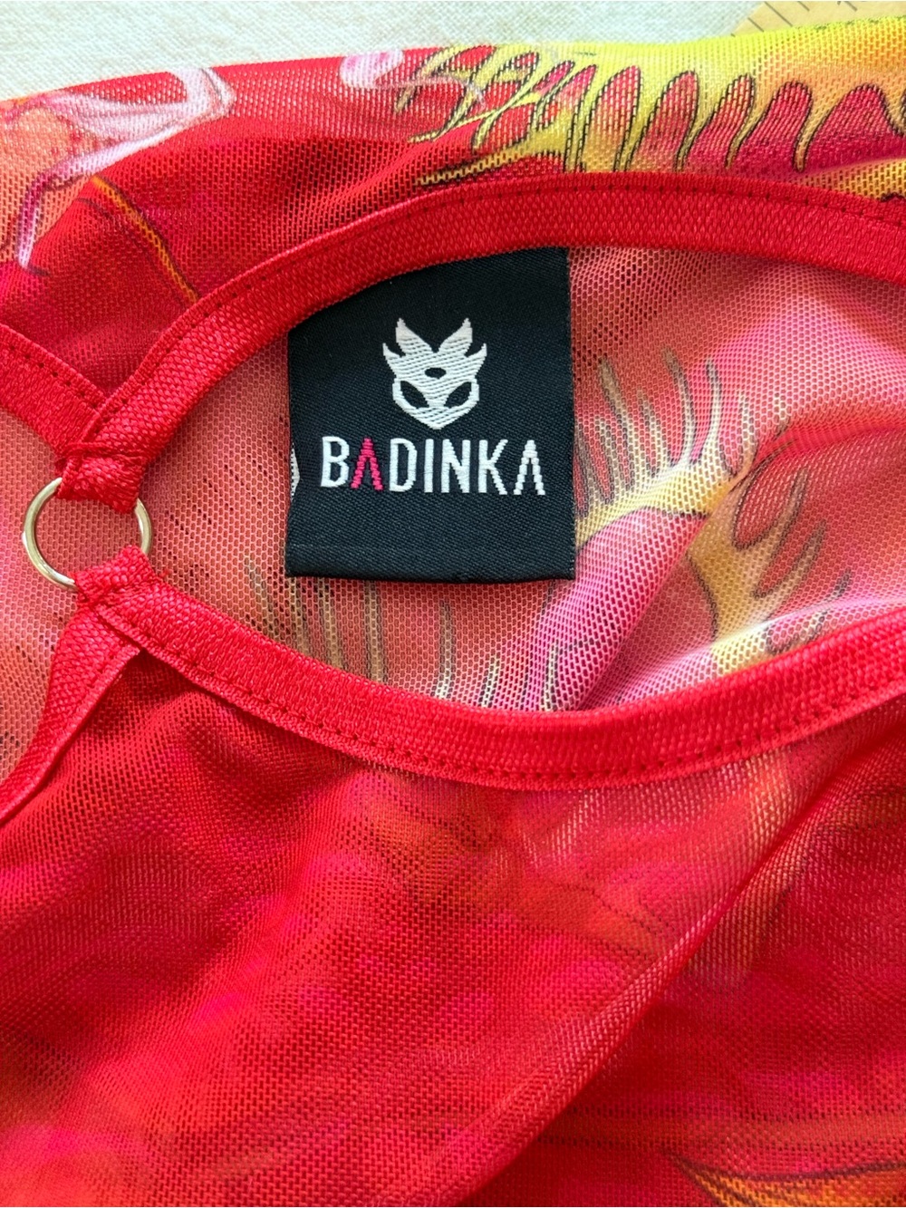 BADINKA Predatora Mesh Cutout Top & Skirt Set Size M - Picture 6 of 10